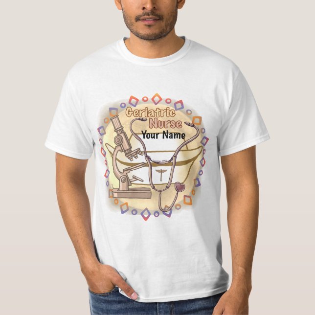 Geriatric Nurse  T-Shirt (Front)
