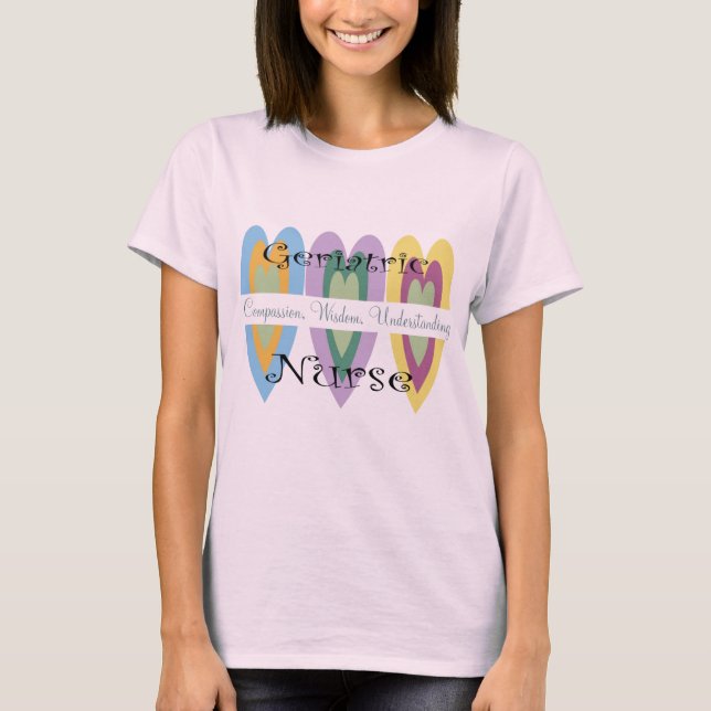 GERIATRIC  Nurse T-shirt (Front)
