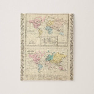 Geriatric World Map 20_Maps of Antiquity Jigsaw Puzzle