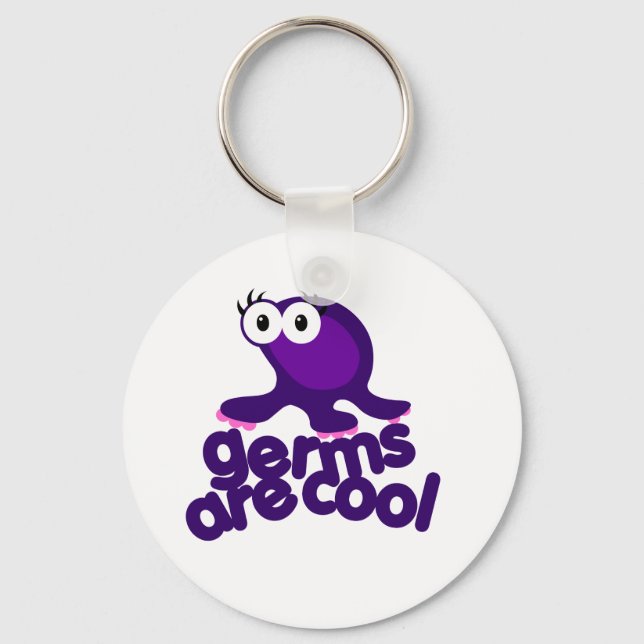 Germ are Cool Keychain (Front)
