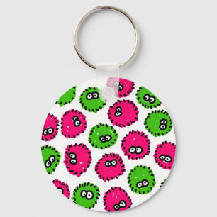 Germ Invasion Keychain