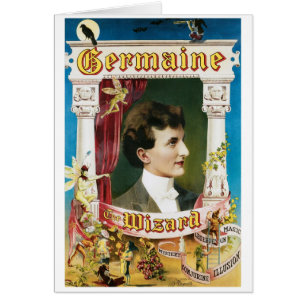 Germaine The Wizard ~ Magician Vintage Magic Act