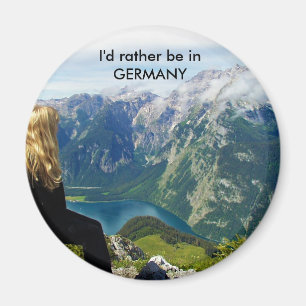 German Alps Magnet