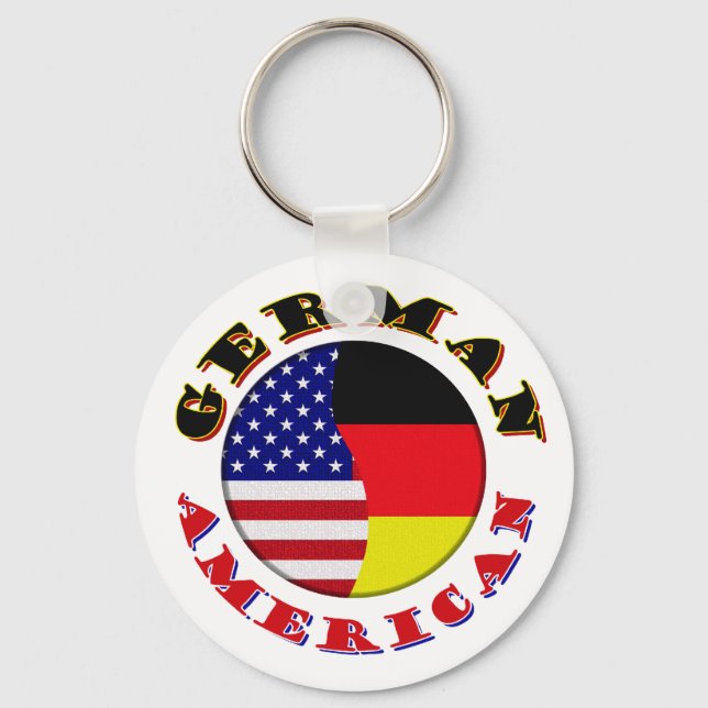 german american keychain (Front)