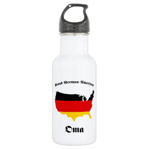 German American Oma - Granny - Grandmother 532 Ml Water Bottle