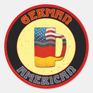 German American Stein Stickers