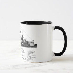 German Armoured Cruiser Mug
