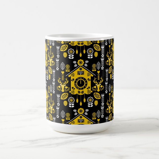 German Bauernmalerei Folk Art Magic Mug (Center)