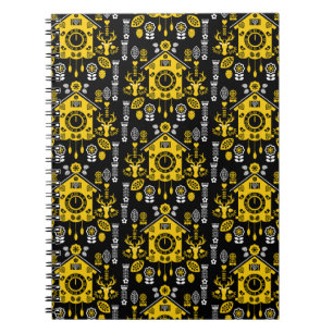 German Bauernmalerei Folk Art Notebook
