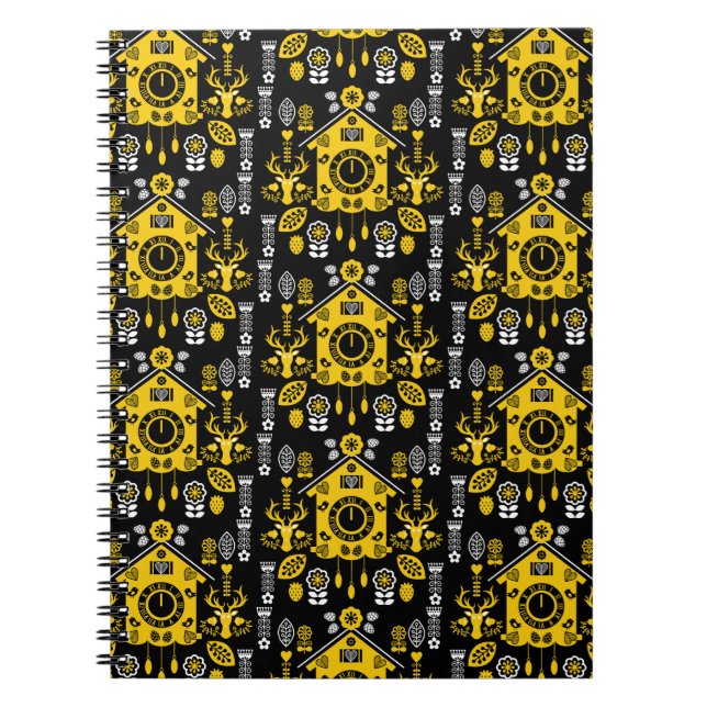 German Bauernmalerei Folk Art Notebook (Front)