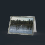 German Birthday Card For Brother<br><div class="desc">A lake image with a fisherman and pine trees in the background. Hoffen,  dass Ihr besonderer Tag ist so besonders wie du bist Alles Gute zum Geburtstag</div>