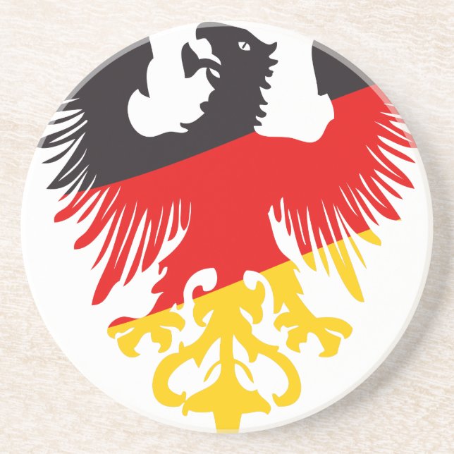 German Black Eagle Coaster (Front)