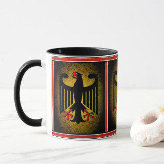 German, black eagle of German flag, Germany 11oz Mug