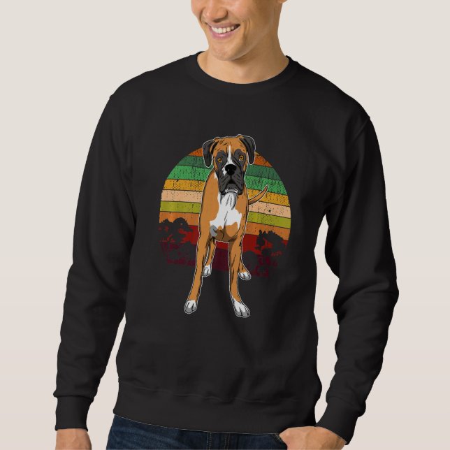 German Boxer Dog Breed  14 Sweatshirt (Front)