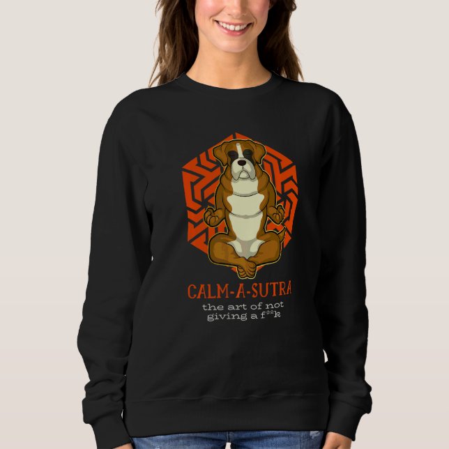 German Boxer Dog Breed  54 Sweatshirt (Front)