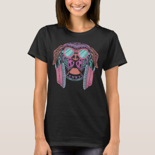 German Boxer Retro DJ Dog Boyfriend Owner T-Shirt