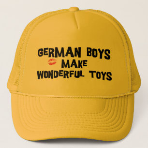 German Boys Make Wonderful Toys Trucker Hat