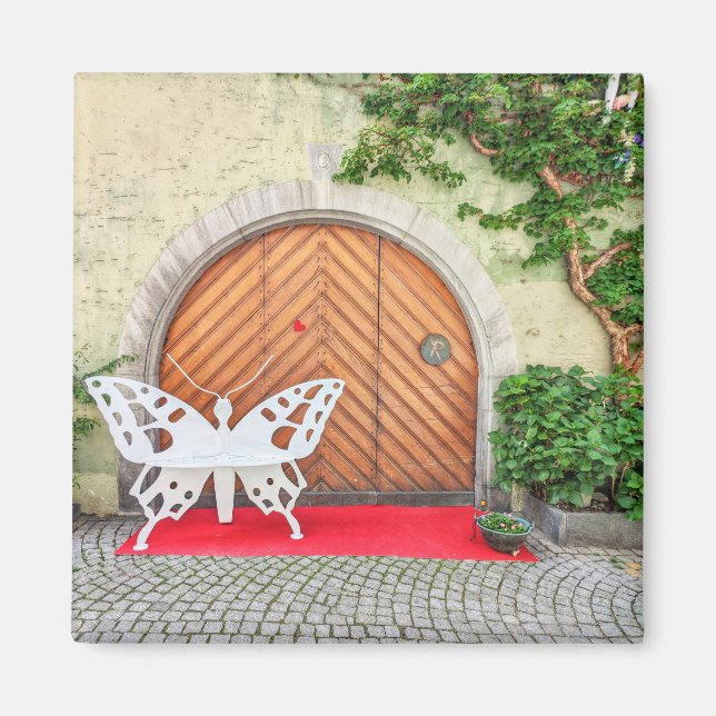 German Butterfly Door Magnet (Front)
