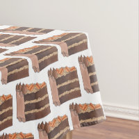 German Chocolate Cake Slice Birthday Party Piece