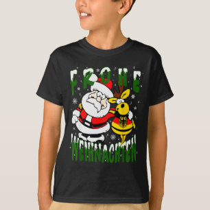German Christmas Germany Frohe Weihnachten Frohlic T-Shirt