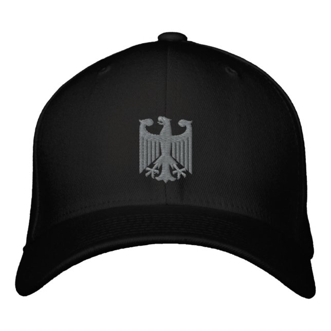 German "Coat of Arms" Emboidered Cap (Front)