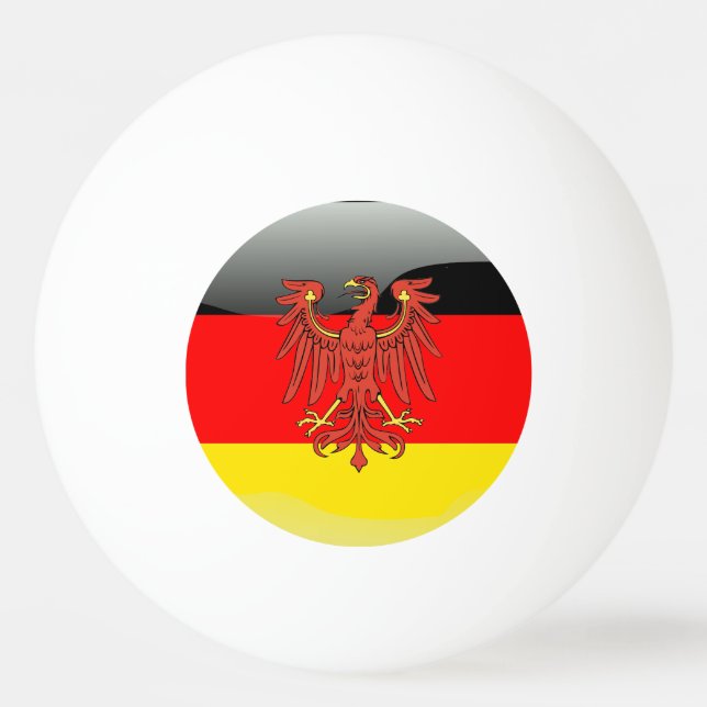 German Coat of arms Ping Pong Ball (Front)