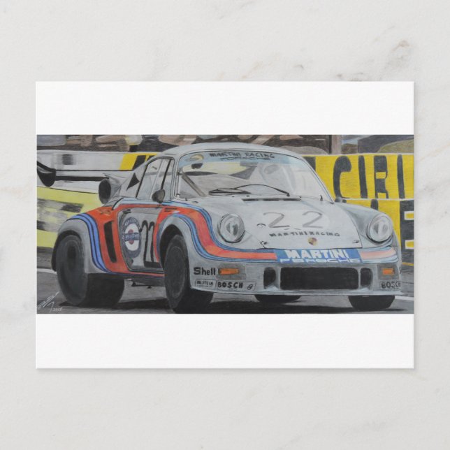 German Cocktail Machine Postcard (Front)