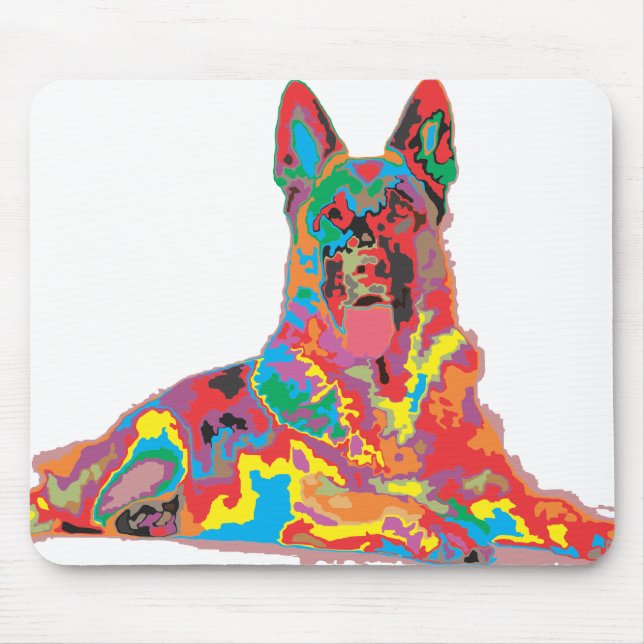 German colour mouse pad (Front)