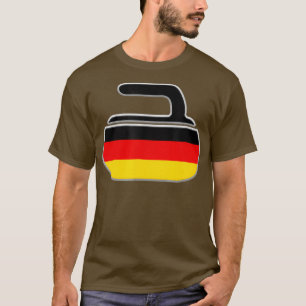 German Curling Germany Flag Curl Rock Classic T-Shirt