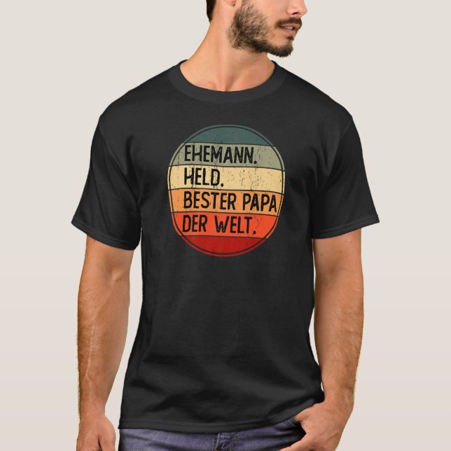 German Dad [German Language] T-Shirt (Front)