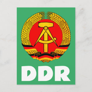 German Democratic Republic (DDR, GDR) East Germany Postcard