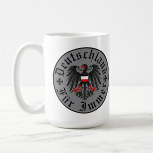 German/Deutschland Forever/eagle/iron cross Coffee Mug