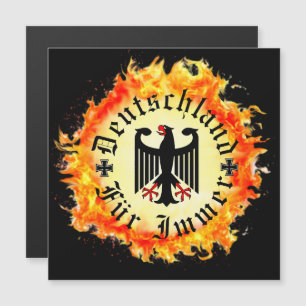 German/Deutschland Forever/eagle/iron cross/fire
