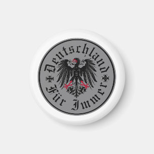 German/Deutschland Forever/eagle/iron cross Magnet