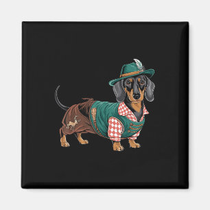 German Dog Dachshund Bavarian Weiner Sausage _4  Magnet