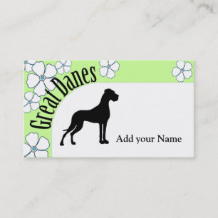German Dogge visiting card