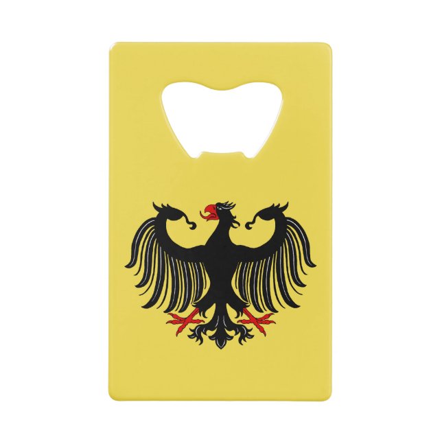 German Eagle Credit Card Bottle Opener (Front)