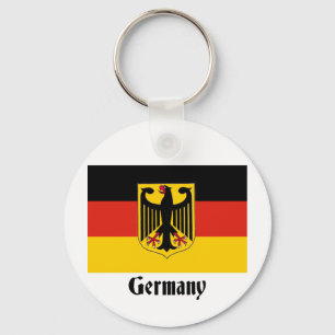 German Eagle Flag Keychain