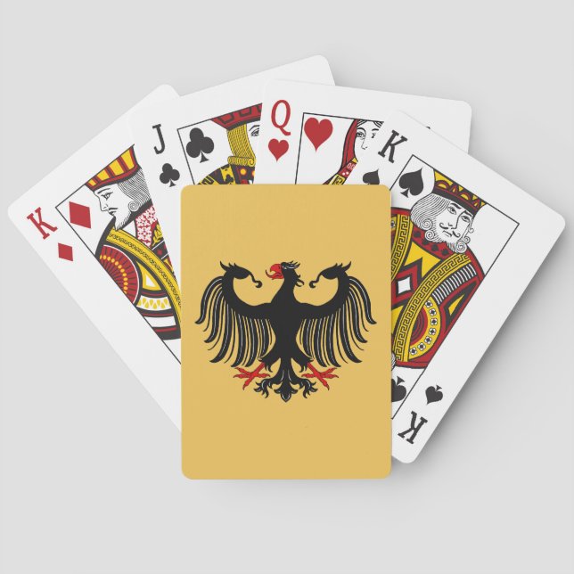 German Eagle Playing Cards (Back)