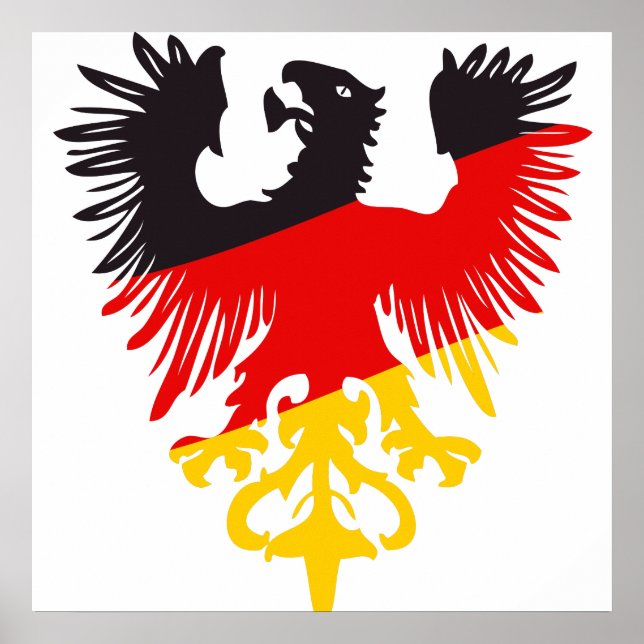 German Eagle Poster (Front)