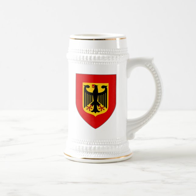 German Eagle Shield Stein (Right)