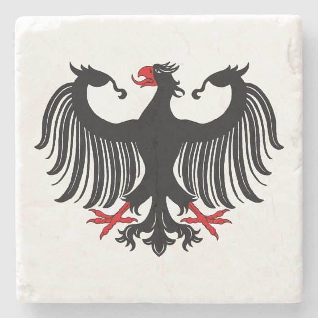 German Eagle Stone Coaster (Front)