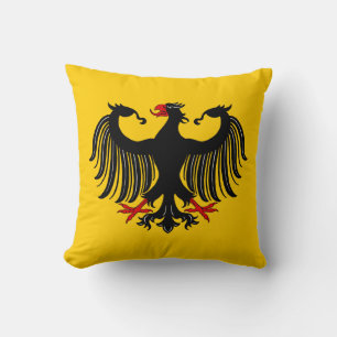 German Eagle Throw Pillow