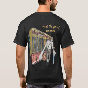 German Elf Berlin Train Trip Fantasy Art Shirt