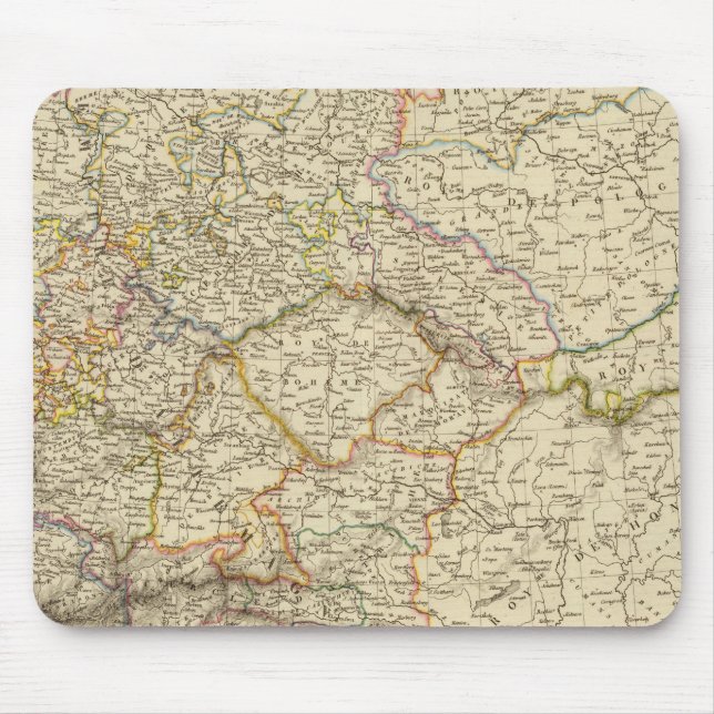 German Empire, Hungary, Galicia Mouse Pad (Front)