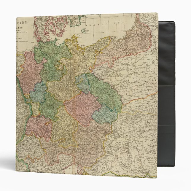 German Empire Map Binder (Front/Inside)
