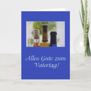 German Father's Day Card