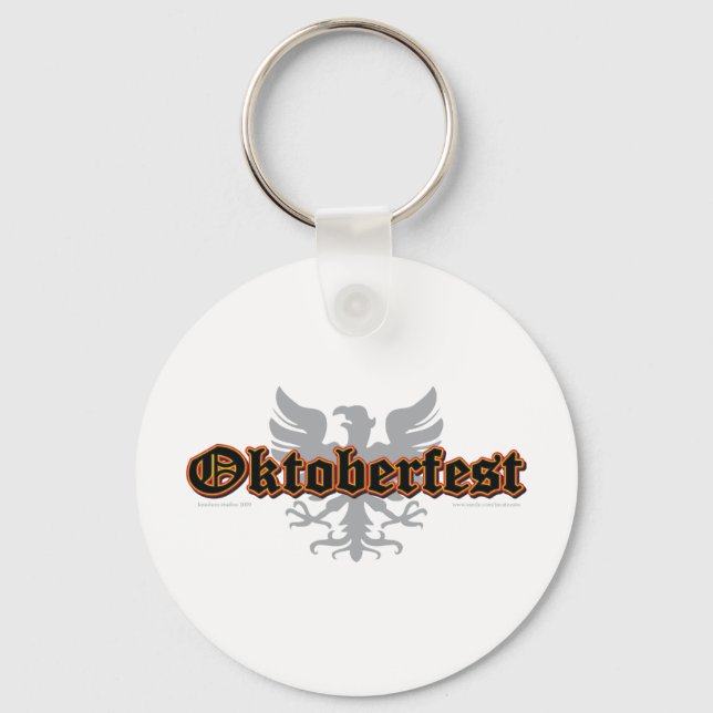 German-Fest-Bird Keychain (Front)