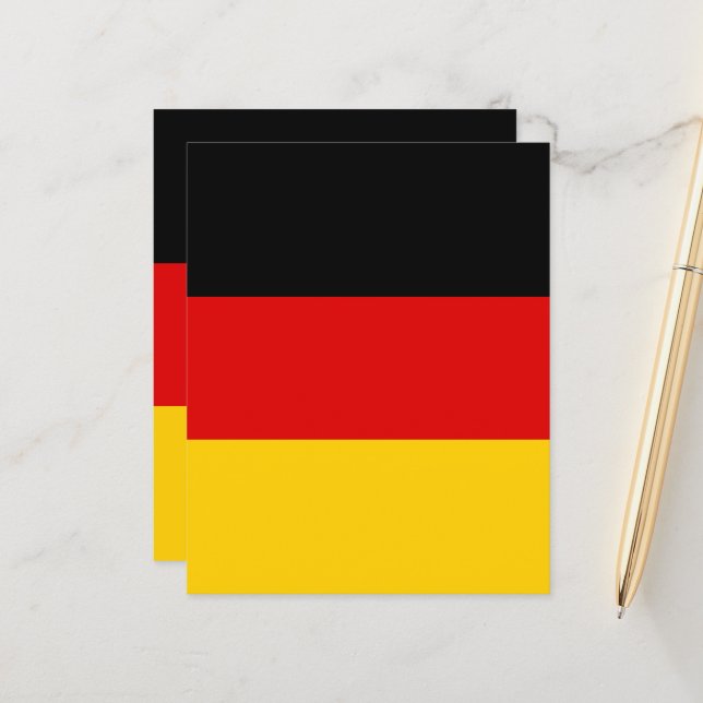 German flag (Front/Back In Situ)