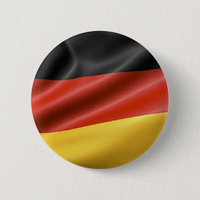 German Flag 2 Inch Round Button (Front)